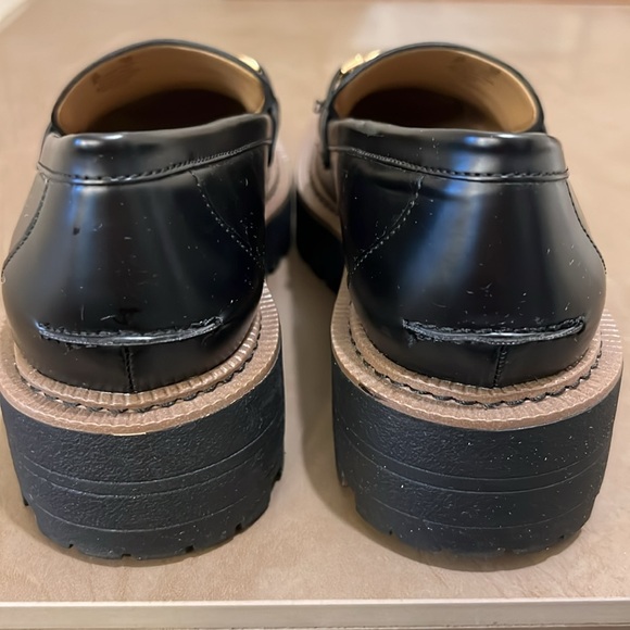 SAM EDELMAN LAURS BLACK LOAFERS - Picture 6 of 11